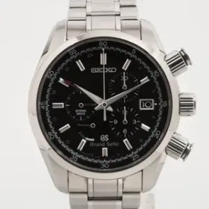 Grand Seiko Grand Seiko Spring Drive 9R86-0AA0 42mm Stainless steel Black