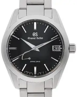 Grand Seiko Grand Seiko Spring Drive SBGA285 39mm Stainless steel Black