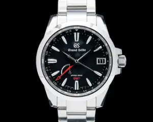 Grand Seiko Grand Seiko Spring Drive SBGE213 39.5mm Stainless steel Black