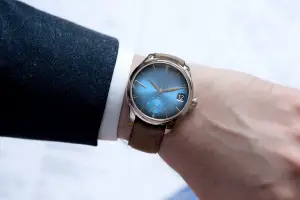 H. Moser & Cie Endeavour Perpetual Calendar Funky Blue