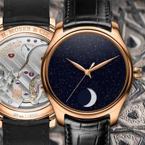 H. Moser & Cie Endeavour Perpetual Moon Concept Aventurine