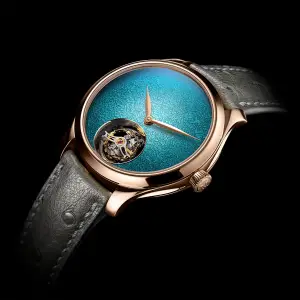H. Moser & Cie. Endeavour Tourbillon Concept Turquoise Enamel