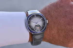 H. Moser & Cie Streamliner Tourbillon Bucherer BLUE Edition