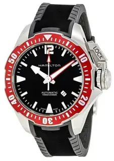 Hamilton Hamilton Khaki Navy H77805335 46mm Titanium Black