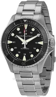 Hamilton Hamilton Khaki Navy H82515130 43mm Stainless steel Black