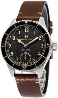 Hamilton Hamilton Khaki Aviation H76719530 43mm Stainless steel Black