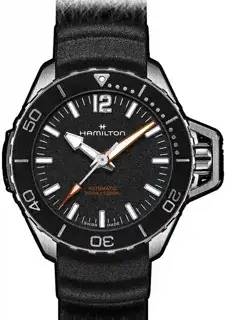 Hamilton Hamilton Khaki Navy H77455330 41mm Stainless steel Black