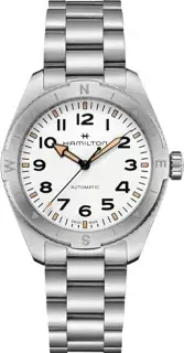 Hamilton Hamilton Khaki Field H70315110 41mm Stainless steel White