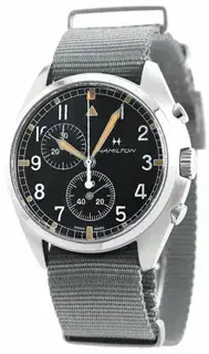 Hamilton Hamilton Khaki Aviation H76522931 41mm Stainless steel Black