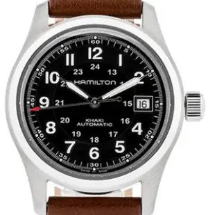Hamilton Hamilton Khaki Field H70455533 38mm Stainless steel Black