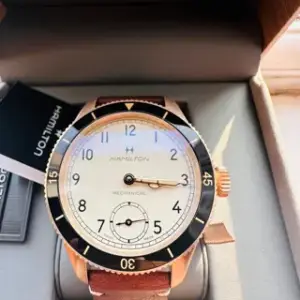 Hamilton Hamilton Khaki Aviation H76709510 43mm Bronze and Titanium White