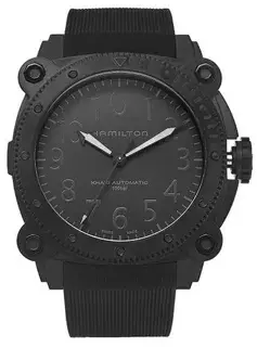 Hamilton Hamilton Khaki Navy H78505330 46mm Titanium Black