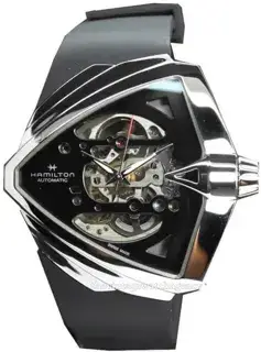Hamilton Hamilton Ventura H24625330 46mm Stainless steel Black