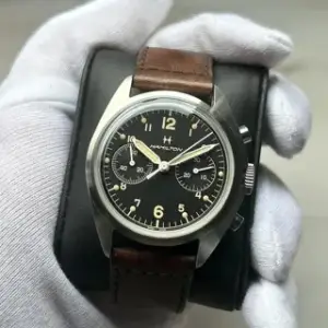 Hamilton Hamilton Khaki Aviation H76409530 40mm Stainless steel Black