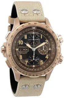 Hamilton Hamilton Khaki Aviation H77916920 45mm Stainless steel Brown