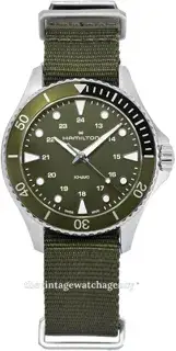 Hamilton Hamilton Khaki Navy H82241961 37mm Stainless steel Green