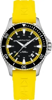 Hamilton Hamilton Khaki Navy H82395332 40mm Stainless steel Black