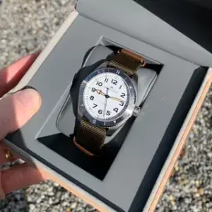 Hamilton Hamilton Khaki Field H70315510 41mm Stainless steel White
