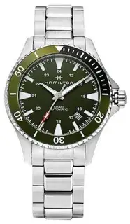 Hamilton Hamilton Khaki Navy H82375161 40mm Stainless steel Green