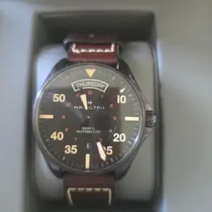 Hamilton Hamilton Khaki Aviation H64605531 42mm Stainless steel Black