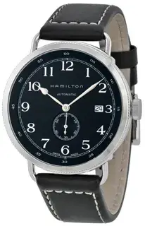 Hamilton Hamilton Khaki Navy H78415733 40mm Stainless steel Black