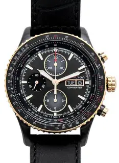Hamilton Hamilton Khaki Aviation H76736730 44mm Stainless steel Black