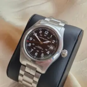 Hamilton Hamilton Khaki Field H70455133 38mm Stainless steel Black