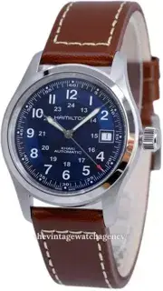 Hamilton Hamilton Khaki Field H70455540 38mm Stainless steel Blue