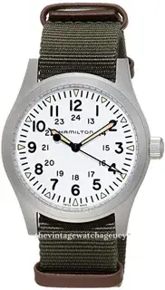Hamilton Hamilton Khaki Field H69529913 42mm Stainless steel White