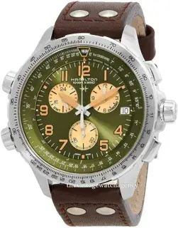 Hamilton Hamilton Khaki Aviation H77932560 46mm Stainless steel Green