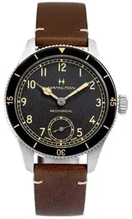 Hamilton Hamilton Khaki Aviation H76719530 43mm Stainless steel Black
