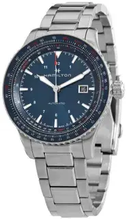 Hamilton Hamilton Khaki Aviation H76645140 42mm Stainless steel Blue