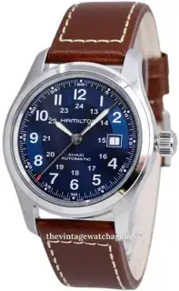 Hamilton Hamilton Khaki Field H70605540 42mm Stainless steel Blue