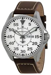 Hamilton Hamilton Khaki Aviation H64611555 42mm Stainless steel Silver
