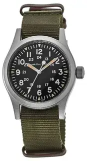 Hamilton Hamilton Khaki Field H69439931 38mm Stainless steel Black