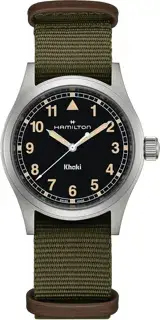Hamilton Hamilton Khaki Field H69401930 38mm Stainless steel Black
