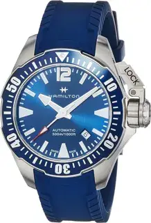 Hamilton Hamilton Khaki Navy H77705345 42mm Stainless steel Blue