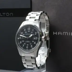 Hamilton Hamilton Khaki Field H706250 44mm Stainless steel Black