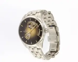 Hamilton Hamilton Jazzmaster Open Heart H32675101 40mm Stainless steel Brown
