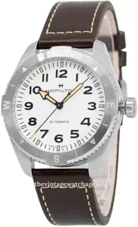 Hamilton Hamilton Khaki Field H70315510 41mm Stainless steel White