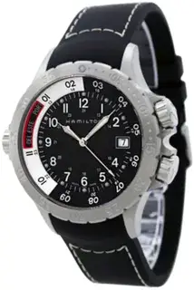 Hamilton Hamilton Khaki Navy H74511333 40mm Stainless steel Black