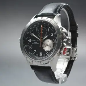 Hamilton Hamilton Khaki Aviation H776121 43mm Stainless steel Black