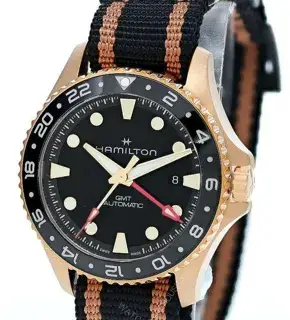 Hamilton Hamilton Khaki Navy H82565930 43mm Bronze and Titanium Black
