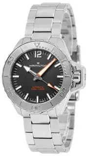 Hamilton Hamilton Khaki Navy H77485130 41mm Stainless steel Black