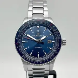 Hamilton Hamilton Khaki Aviation H76645140 42mm Stainless steel Blue