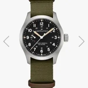 Hamilton Hamilton Khaki Field H69509930 40mm Stainless steel Black