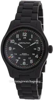 Hamilton Hamilton Khaki Field H70665130 42mm Titanium Black