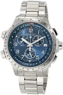 Hamilton Hamilton Khaki Aviation H77922141 46mm Stainless steel Blue