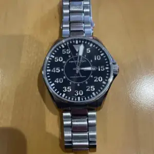 Hamilton Hamilton Khaki Aviation H64715135 46mm Stainless steel Black