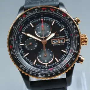 Hamilton Hamilton Khaki Aviation H767360 45mm Stainless steel Black